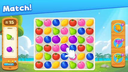 Screenshot 3: Tabby Town : Match 3 Puzzle