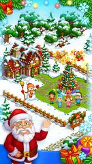 Screenshot 3: Farm Snow - Santa family story