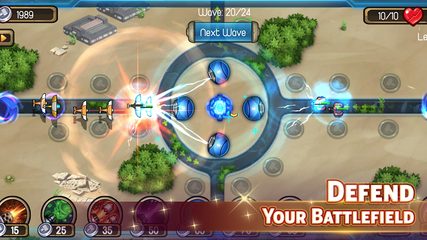 Screenshot 1: Tower Defense: Galaxy Legend