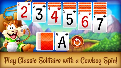 Screenshot 1: Solitaire Buddies - Tri-Peaks Card Game