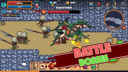 Screenshot 2: Pixel Knights Online 2D MMORPG