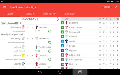 Screenshot 12: Live Scores for La Liga Santander 2021/2022