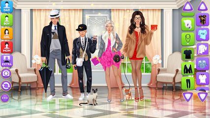 Screenshot 7: Superstar Family Dress Up Game