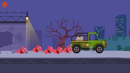 Screenshot 9: Dinosaur Police Car - for Kids