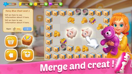 Screenshot 4: Merge Dream - Mansion design