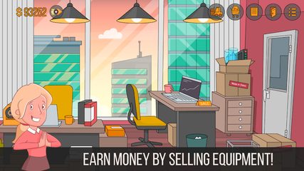 Screenshot 2: Idle Miner Simulator - Tap Tap Bitcoin Tycoon
