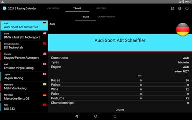 Screenshot 11: E Racing Calendar 2021