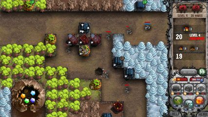 Screenshot 1: Cursed Treasure Tower Defense