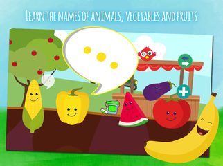 Screenshot 4: Animals & fruits -  game for toddlers from 1 year