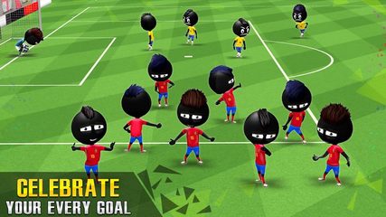 Screenshot 2: Stickman Football Kick Stars