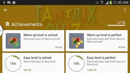 Screenshot 14: Tantrix Quiz