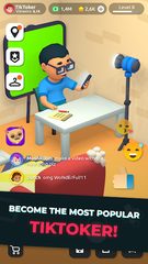 Screenshot 1: Idle Tiktoker: Get followers and become celebrity