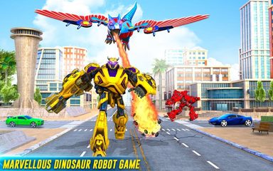 Screenshot 12: Dino Transform Robot Car Game
