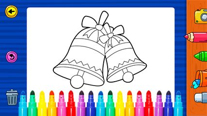 Screenshot 2: Christmas Coloring Games