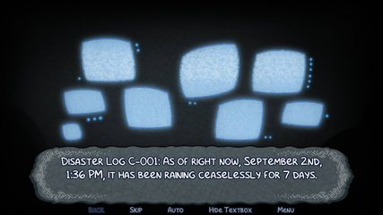 Screenshot 1: Disaster Log C