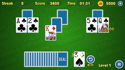 Screenshot 4: TriPeaks Solitaire Challenge