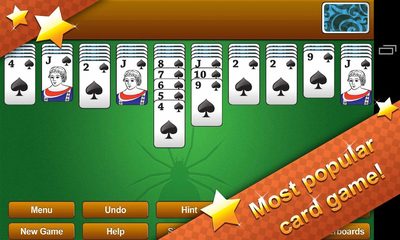 Screenshot 1: Classic Spider Solitaire