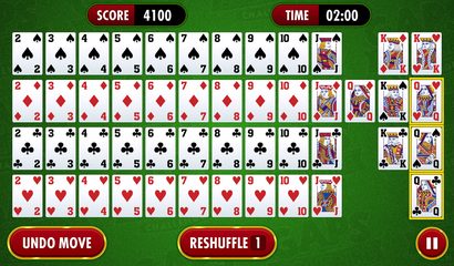 Screenshot 2: Gaps Solitaire Challenge