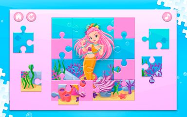 Screenshot 6: Mermaid Puzzles for Kids