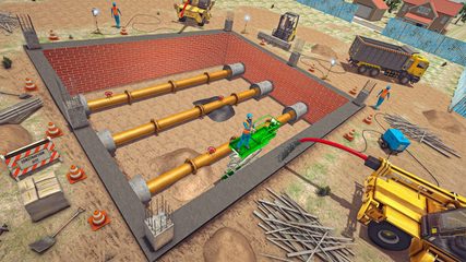 Captura 10: Constructor de Ciudades: Excavadora