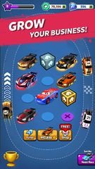Screenshot 14: Merge Neon Car: Idle Car Merge