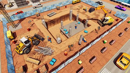 Captura 4: Constructor de Ciudades: Excavadora