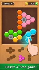 Screenshot 2: Wood Block Puzzle - Hexa