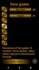 Screenshot 5: Poker Up and Down (scoreboard)