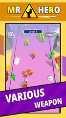 Screenshot 1: Mr Hero : Zombie Hunter