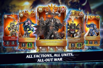 Screenshot 1: Warhammer Combat Cards - 40K