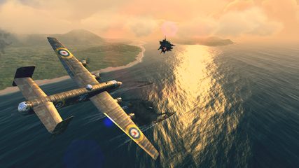 Screenshot 3: Warplanes: WW2 Dogfight