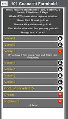 Screenshot 5: Tainted Grail Journal Tracker