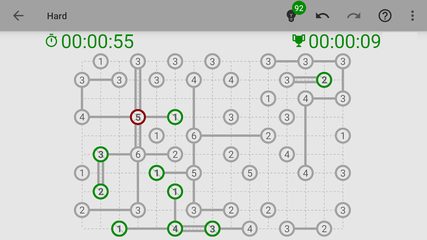 Screenshot 6: Hashi (Bridges)
