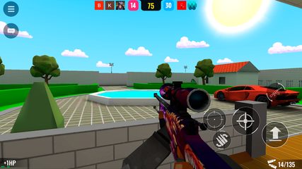 Screenshot 2: BLOCKFIELD — 5v5 PvP shooter