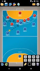 Screenshot 1: Coach Tactic Board: Handball