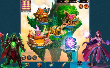 Screenshot 2: Хранители карт и магии