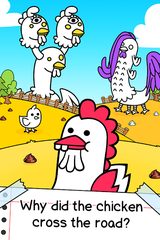 Screenshot 1: Chicken Evolution: Idle Game