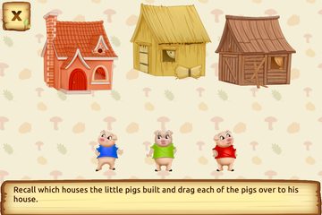 Screenshot 3: Three Little Pigs - Fairy Tale with Games