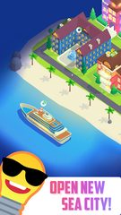 Screenshot 1: Idle Light City: Clicker Games