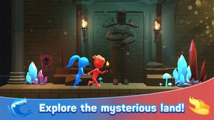 Screenshot 7: Water & Fire Stickman 3D