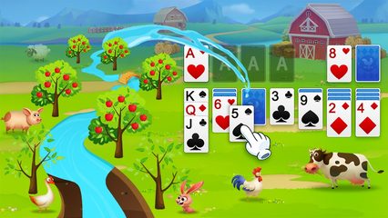 Screenshot 2: Solitaire - My Farm Friends