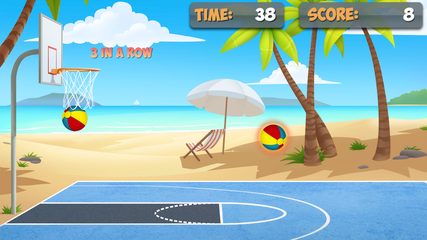 Screenshot 2: Free Throw Basketball
