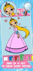 Screenshot 1: Best colouring book - Princess 4+