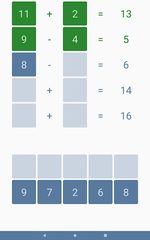 Screenshot 19: Addition and subtraction