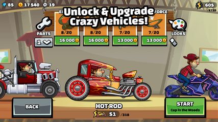 Screenshot 3: Hill Climb Racing 2