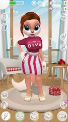Screenshot 1: Kimmy Superstar Talking Cat