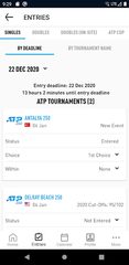 Screenshot 3: ATP PlayerZone