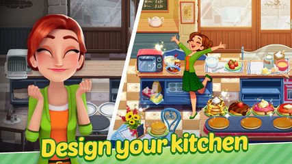 Screenshot 1: Delicious World - Cooking Game