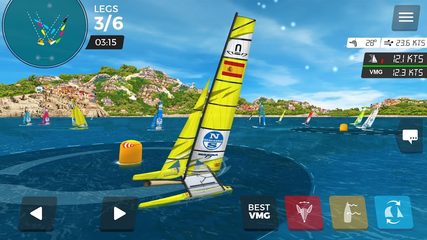 Screenshot 3: Virtual Regatta Inshore
