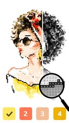 Screenshot 4: Pix123 - Color by Number, Pixel Art Relaxing Paint